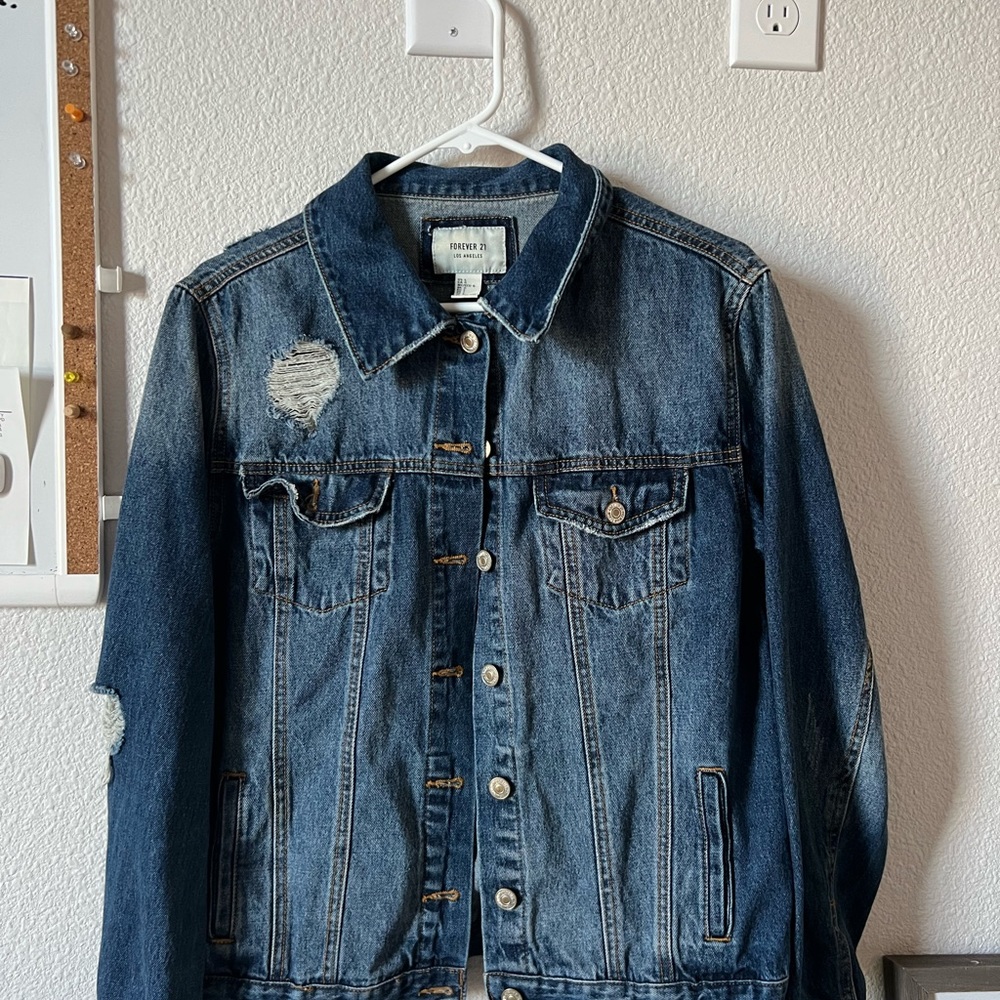 Forever 21 womens Jean jacket